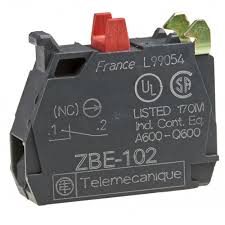 Schneider Electric ZBE102 spínací jednotka jednoduchý kontakt 1V Harmony