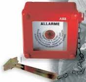 ABB LUCASYSTEM13180 Požární tlačítko nouzový požární hlásič na povrch IP55 13180 