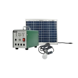 Solární panel fotovoltaická přenosná sada na výrobu elektřiny 10W AGM Motoma