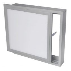 Rám pro LED panely 30x120cm stříbrný montážní rámeček 04180676 Tipa