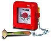  ABB LUCASYSTEM13183 Požární tlačítko nouzový požární hlásič pod omítku IP55 13183