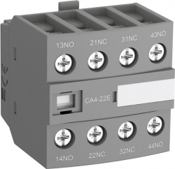 Pomocný kontakt pro stykače ABB CA4-22E 1SBN010140R1022 čelní montáž