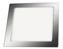 Led panel stropní do podhledu 18W čtvercový 2225x225mm denní bílá chrom rám Greenlux