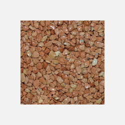 Kamenný koberec mramorové kamínky cihlově červené Den Braven 3-6 mm KK4013 25kg