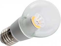 Žárovka led 5W E27 240V klasický tvar 195-0068 teplá bílá Apled 