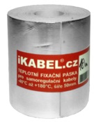Fixační teplotní hliníková páska pro topné kabely FIXPASKA-AL InterTOP