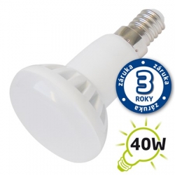 Žárovka LED 230V 5W E14 R50 bílá teplá Tipa