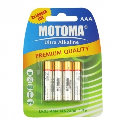 Baterie AAA 1,5V Ultra Alkaline 1ks mikro tužková