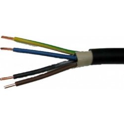 Kabel CYKY-J 4x2,5 měděný silový instalační Draka kabely