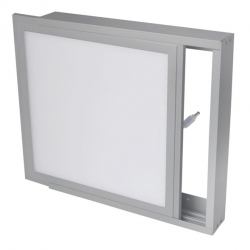 Rám pro LED panely 30x30cm stříbrný mont.rám Tipa