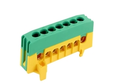 Svorka nulovací můstek PE7-F2 zeleno žlutý krytý 7x16mm 1001300 Eleman