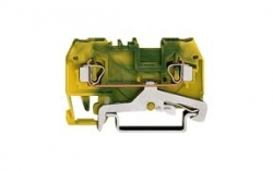 Svorka WAGO 280-907 zeleno žlutá řadová pro ochranný vodič 2,5mm