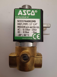 Elektromagnetický ventil na vodu SCE374A002MS ASCO NUMATICS