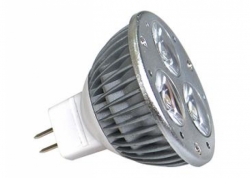 Žárovka led 12V 3W MR16 POWER 3x1W-WW teplá bílá Greenlux