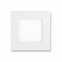 Led panel vestavný čtvercový 6W bílý 4000K 440lm LED-WSQ-6W/4100 IP44 Ecolite