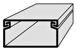 Lišta vkládací 50x25 2m EIP 50025 POLYPROFIL