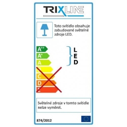 Svítidlo LED vestavné 18W SQUARE 4200k TRIXLINE