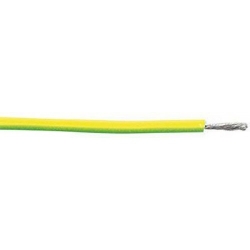 Vodič silikonový CSA 1,5mm2 V07S-K zeleno žlutý Draka kabely