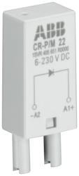 Modul CR-P/M 42V LED zelená zásuvná dioda modulu a LED 1SVR405652R1000 ABB