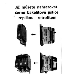 Jistič 16A třífázový elektrický Bonega B 6kA 02-3016B-PEP-6J