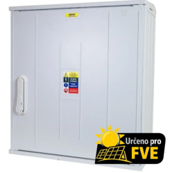 Elektroměrový rozvaděč SFOS E2R+FV-UV dvousazba (3f) pro fotovoltaiku