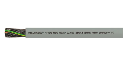 Kabel JZ-500 4G x 2,5 HELUKABEL (YSLY-JZ) šedý ovládací flexibilní 10123
