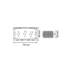 Kabelová spojka gelová se svorkou na kabely 3x1,5mm2 SHARK 315 1005459 Eleman