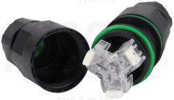 Kabelová spojka vodotěsná na kabely 3x1 - 3x2,5mm2 IP68 16A CST25F Tracon electric