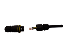Kabelová spojka vodotěsná na kabely CYKY 3x1,5mm IP65 CST1 Tracon electric
