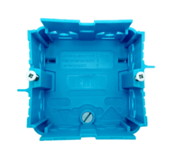 Krabice elektro parapetní REHAU přístrojová jednoduchá 70x70x45mm PKS 268 581