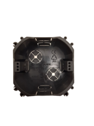 Krabice elektro přístrojová 70x45 mm univerzální pod omítku černá TK 67-45 Polyprofil