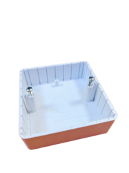 Krabice lištová 6484-10 80x80x27mm pro přístroje bílá Polyprofil