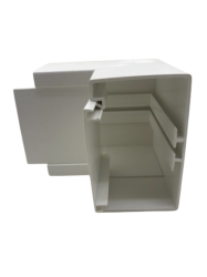 Kryt lišty 110x70mm Polyprofil vnitřní úhel pro parapetní kanál UI 11070