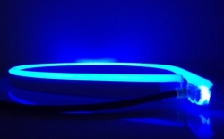 LED neon flexi světelná hadice venkovní 230V 12W 120LED/1m modrá IP67 Tipa