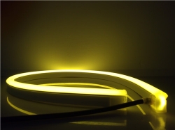LED neon flexi světelná hadice 230V 92LED/m 7W/m žlutá