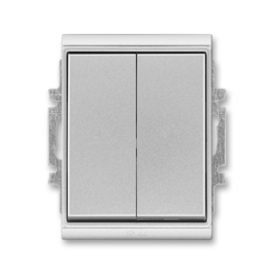 Přepínač 3558E-A05940 08 ABB Time sériový lustrový zapuštěný titanová IP44