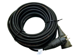 Prodlužovací kabel venkovní gumový 15m 1 zásuvka 230V H07RN-F 3x1,5 T TITANEX