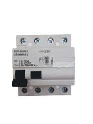 Proudový chránič 16A 4P 30mA 10kA  AC Bonega 06-40160302 PEP 10P63