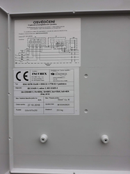 Rozvaděč elektroměrový elektro skříň ESG-SSTN s HDO Incobex Elplast