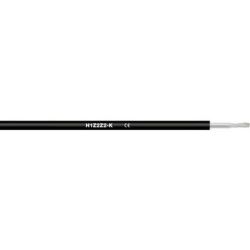 Solární kabel fotovoltaický černý H1Z2Z2-K 1023760/500 1 x 6 mm² 