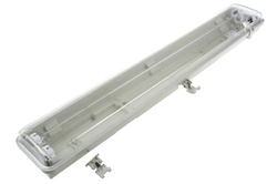Led zářivkové svítidlo prachotěsné 120cm IP65  2 x LED trubice 015302 T-LED 