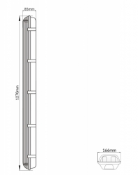 Svítidlo zářivkové 2x36W prachotěsné 120cm EE-15-001 Greenlux