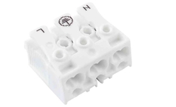 Svorkovnice bezšroubová pro svítidla 2,5mm SLK 3/3 (N-E-L) 1000411 Eleman