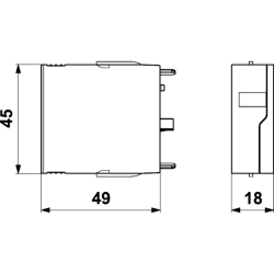 Varistorový náhradní výměnný modul Saltek FLP-12,5 V/0