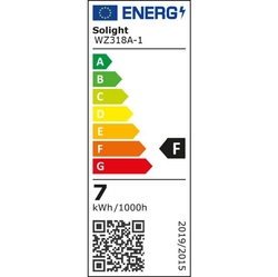 Žárovka LED WZ318A-1 Solight 230V  7W GU10 MR16 bodovka bílá teplá 3000K 500lm  