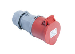 Zásuvka průmyslová 32A 4P 380V - 400V spojovací IP44 3126-304-16