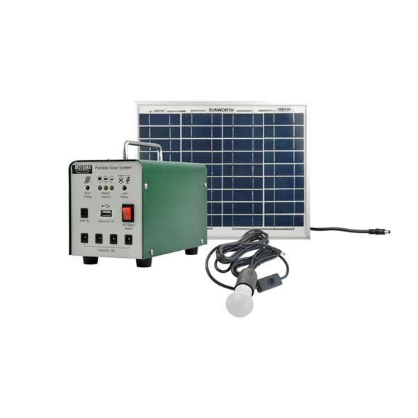 Solární panel fotovoltaická přenosná sada 50W AGM