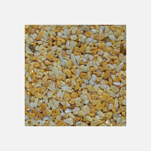 Mramorové kamínky žluté 3-6 mm 25kg