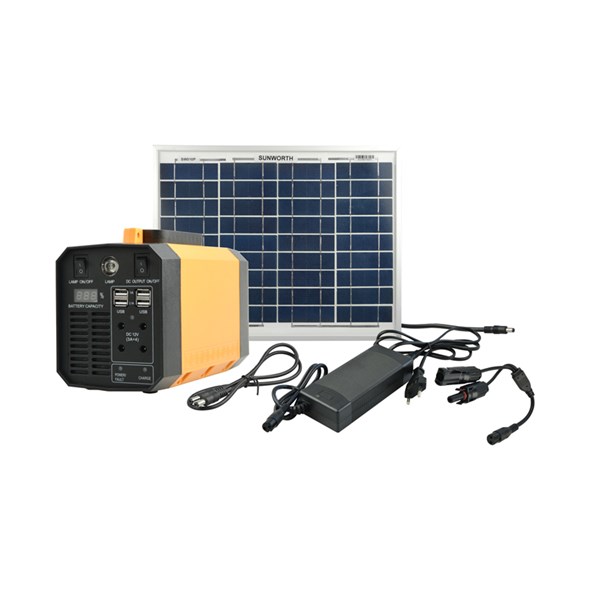 Solární panel fotovoltaická přenosná sada 50W Li-o