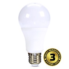 Žárovka LED 230V 12W E27 studená bílá Solight